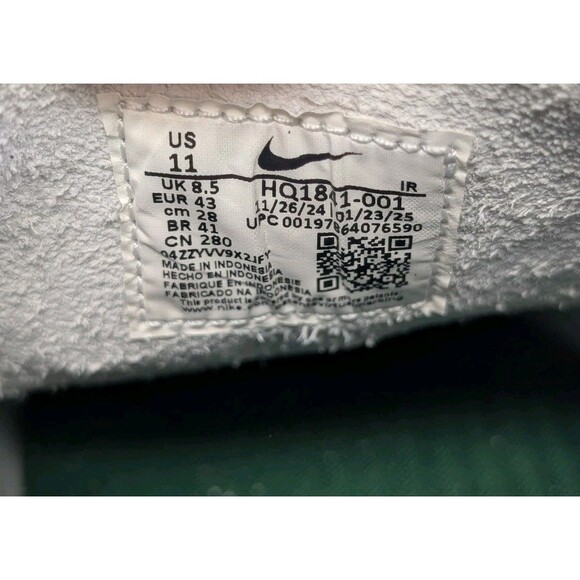 Nike WMNS Cortez Leather Wolf Grey Summit White HQ1841-001 Women's Size 11 - Picture 10 of 10